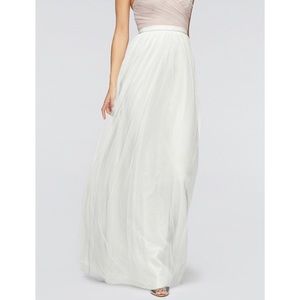Watters | Lailani Tulle Skirt | Ivory